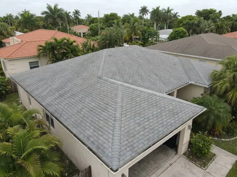 Homestead home roof before and after inspection with detailed condition report